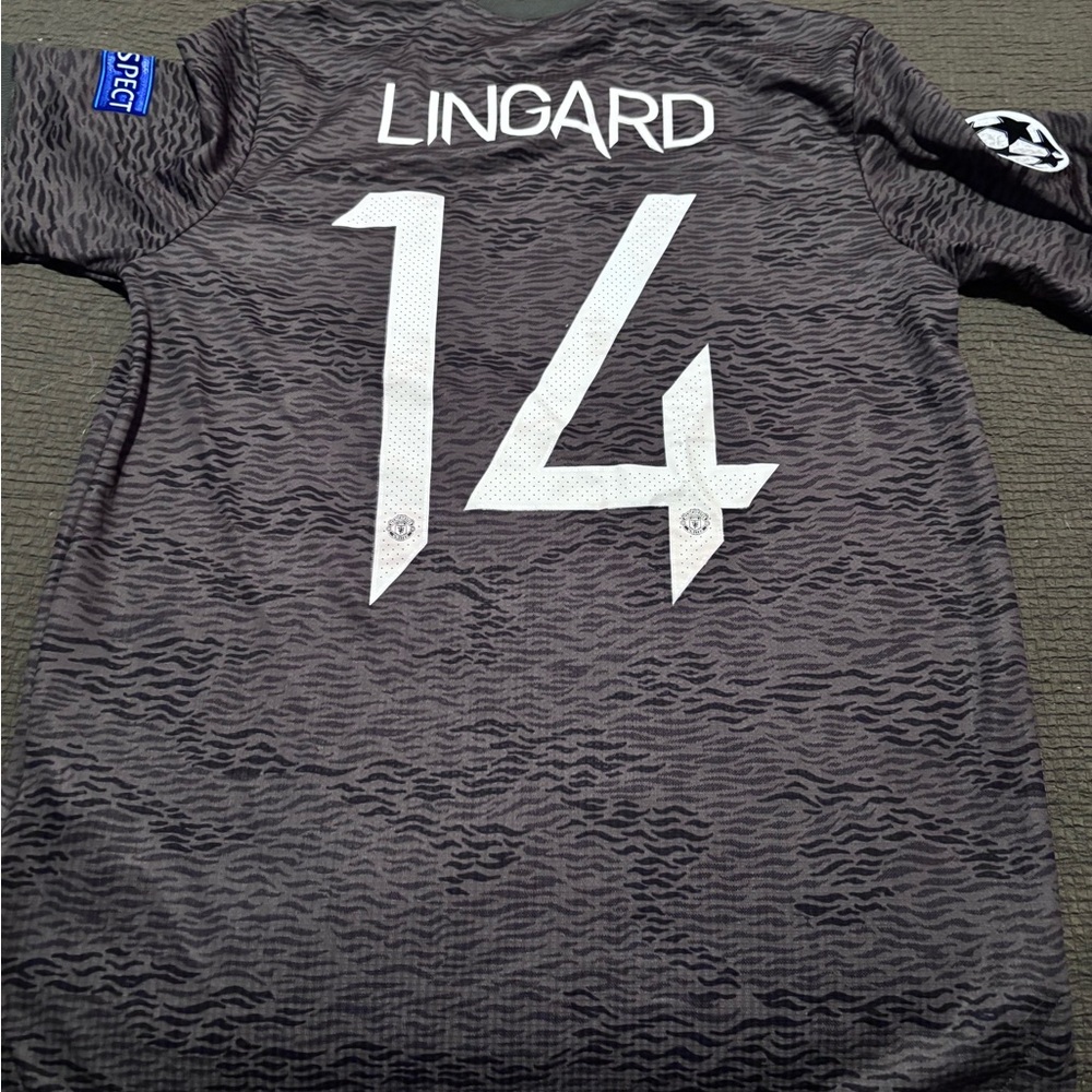 Adidas Black and White Mens Jersey2021 Lingard jersey